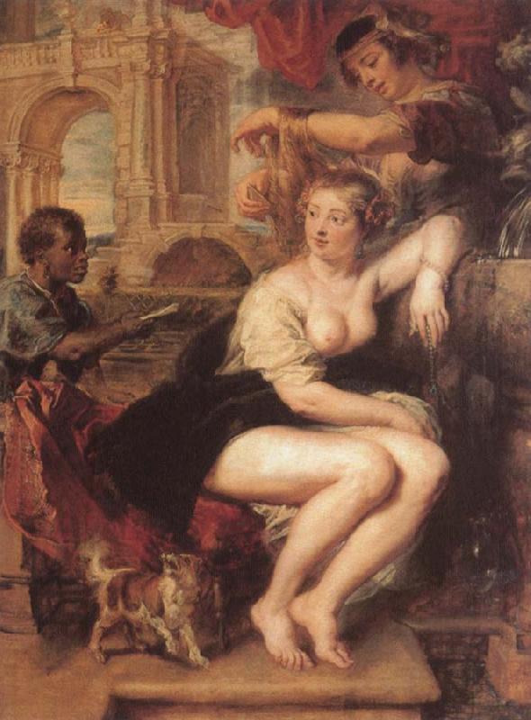 Peter Paul Rubens Bathsheba at the Fountain oil painting picture